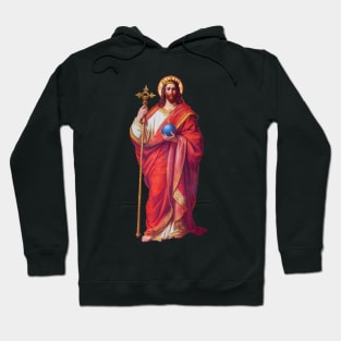 Jesus Christ King of the World Hoodie